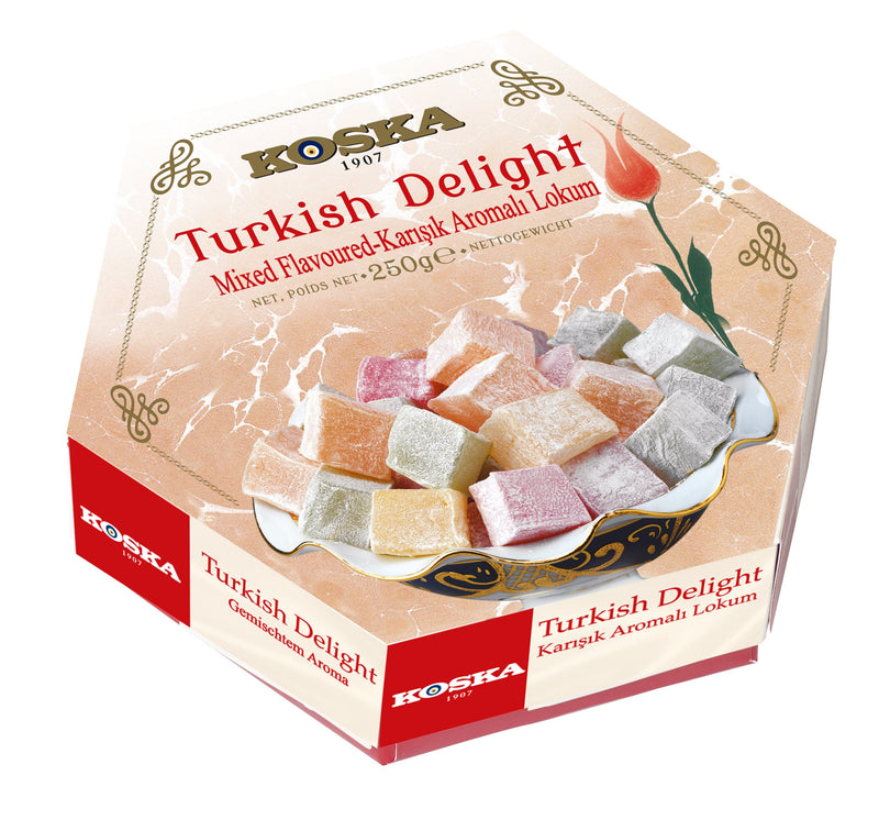 TURKISH DELIGHT MIXED FRUITS (Karışık Lokum)